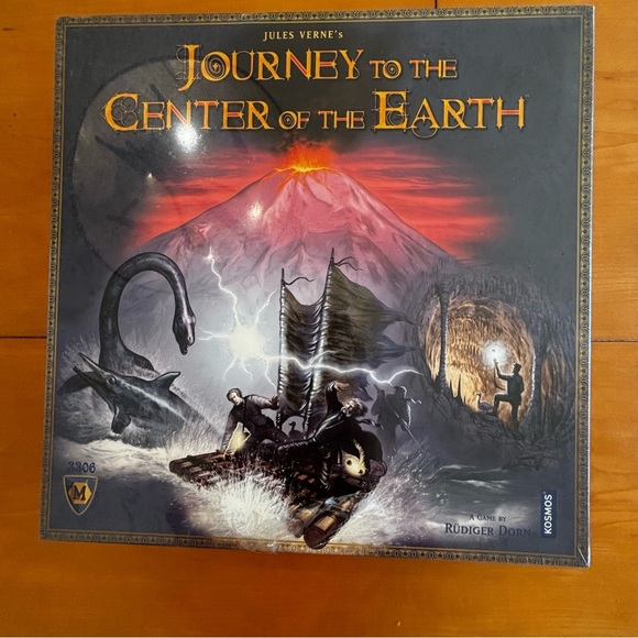 Jules Vernes NWT Journey to the center of the Earth board game - Picture 1 of 6